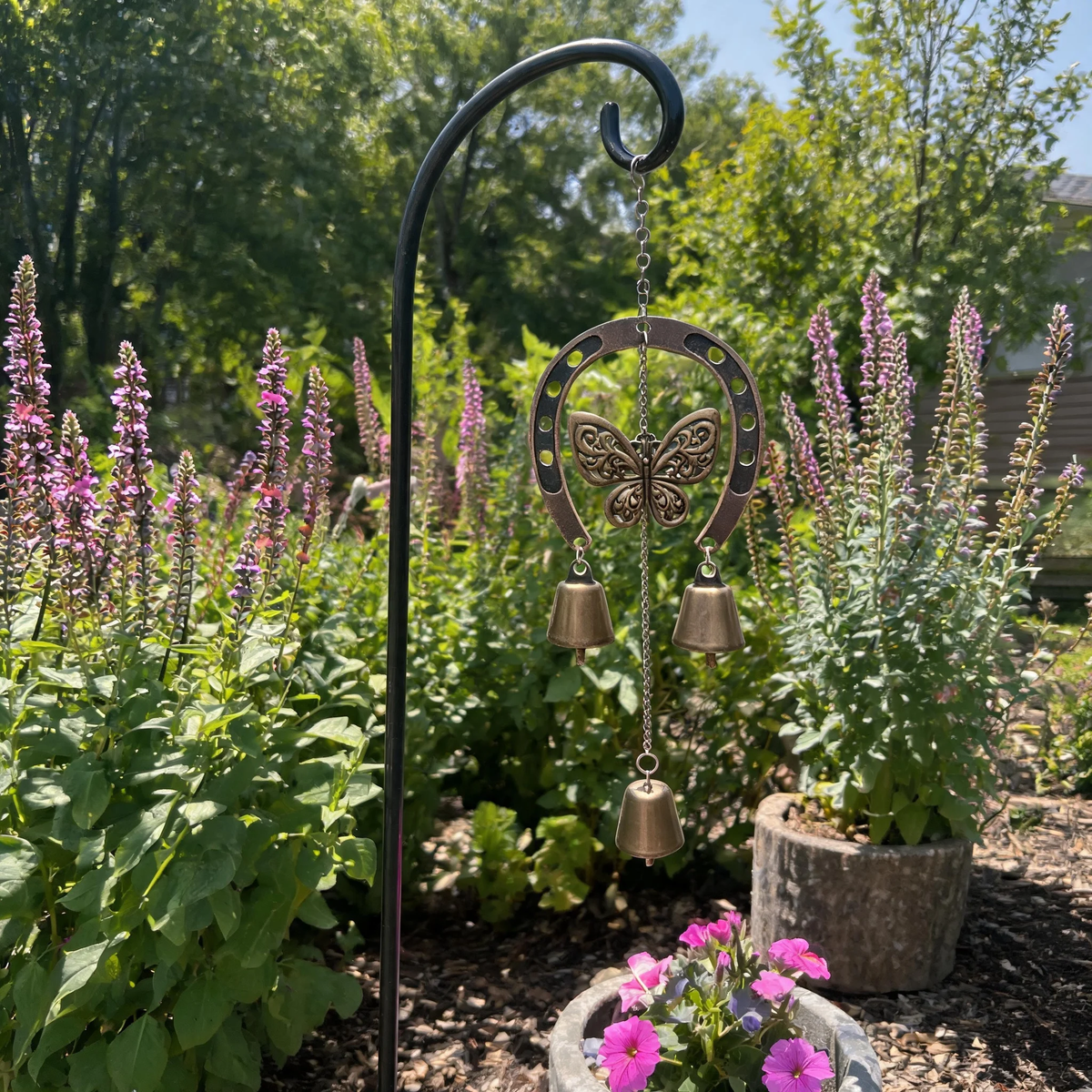 Horseshoe Butterfly Wind Chime🦋🐎 ( by Jordan Maynard®)