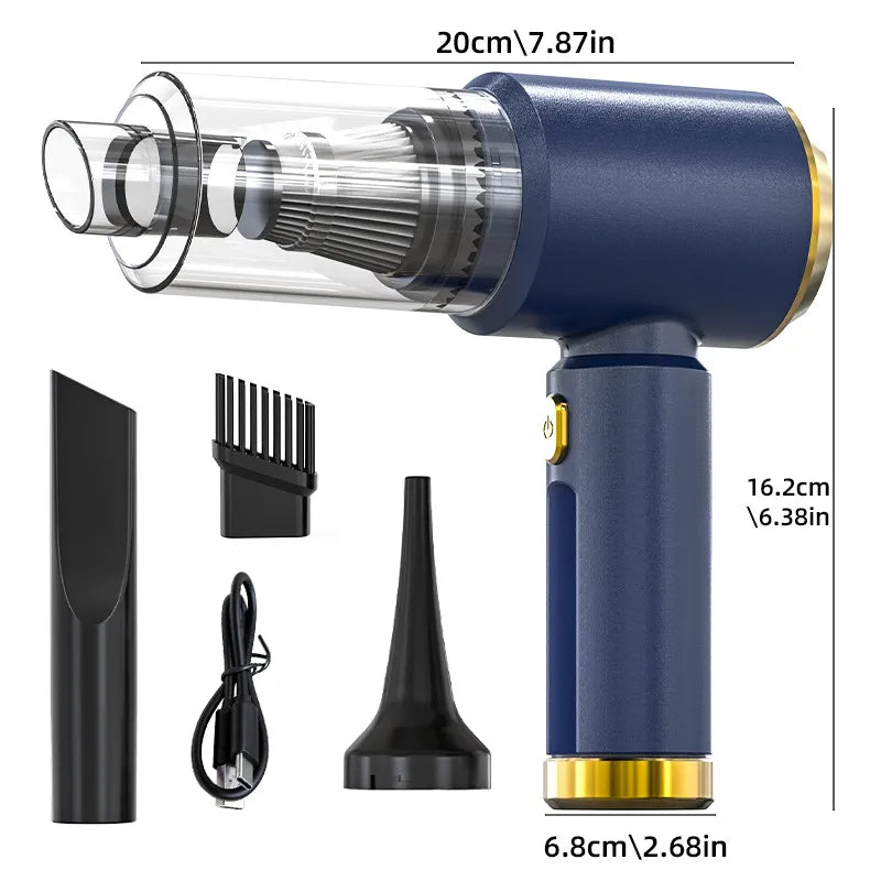 🌪️⚡ 32,000 Pa storm-force suction erases all dirt instantly!