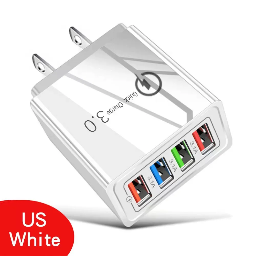 Improve Your Phone's Battery Life⚡4-in-1 Travel Charger🚀 Make your 4-year-old smartphone charge faster than a new one