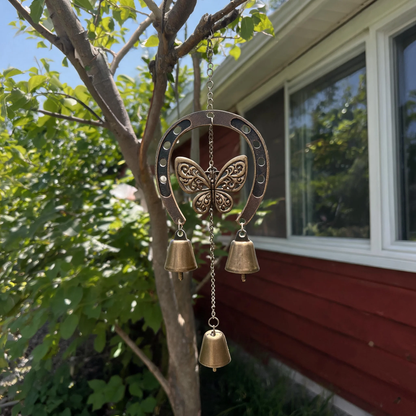 Horseshoe Butterfly Wind Chime🦋🐎 ( by Jordan Maynard®)
