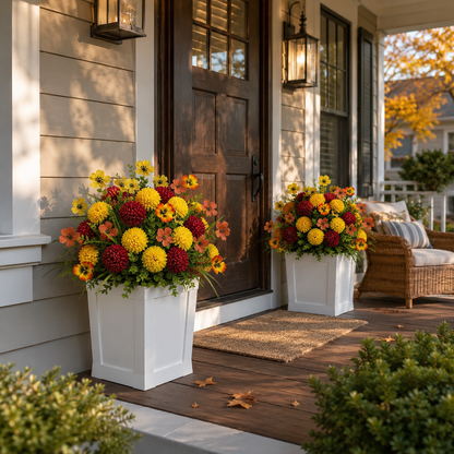 Artificial Fall Flower Set – UV-Resistant, Wind-Resistant & Fade-Resistant