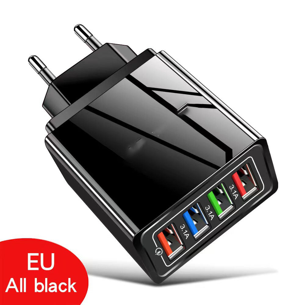 Improve Your Phone's Battery Life⚡4-in-1 Travel Charger🚀 Make your 4-year-old smartphone charge faster than a new one