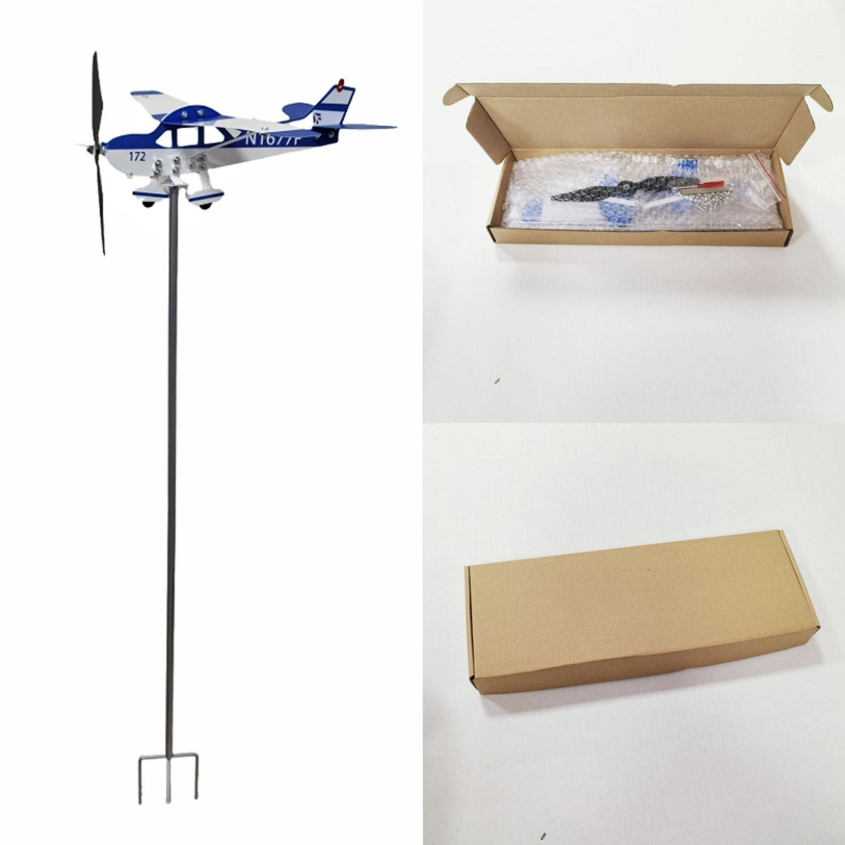 Personalized B-25 Mitchell Bomber Weathervane – WWII Aviation Garden Decor