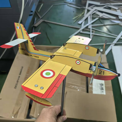 Personalized B-25 Mitchell Bomber Weathervane – WWII Aviation Garden Decor