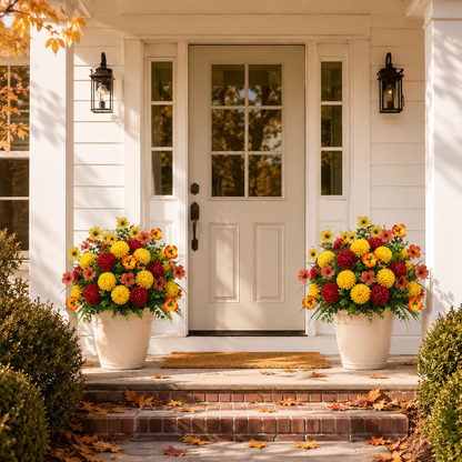 Artificial Fall Flower Set – UV-Resistant, Wind-Resistant & Fade-Resistant